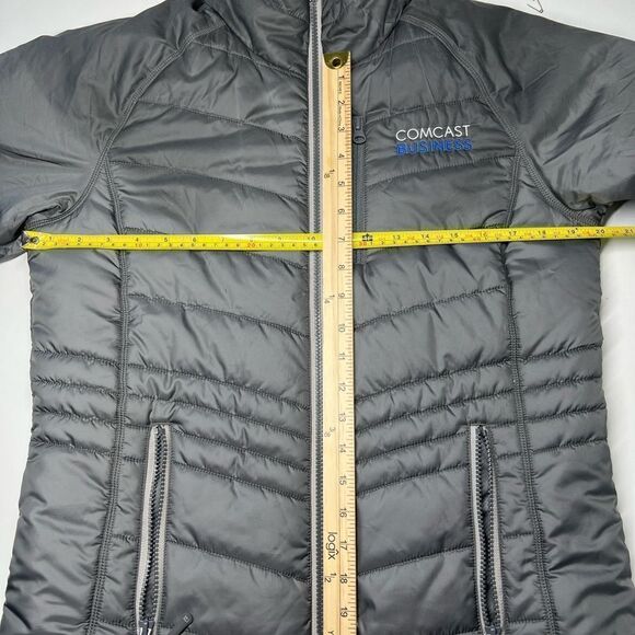 Cutter & Buck Womens Quilted Puffer Jacket With Zip Pockets Gray Size M - Picture 10 of 13